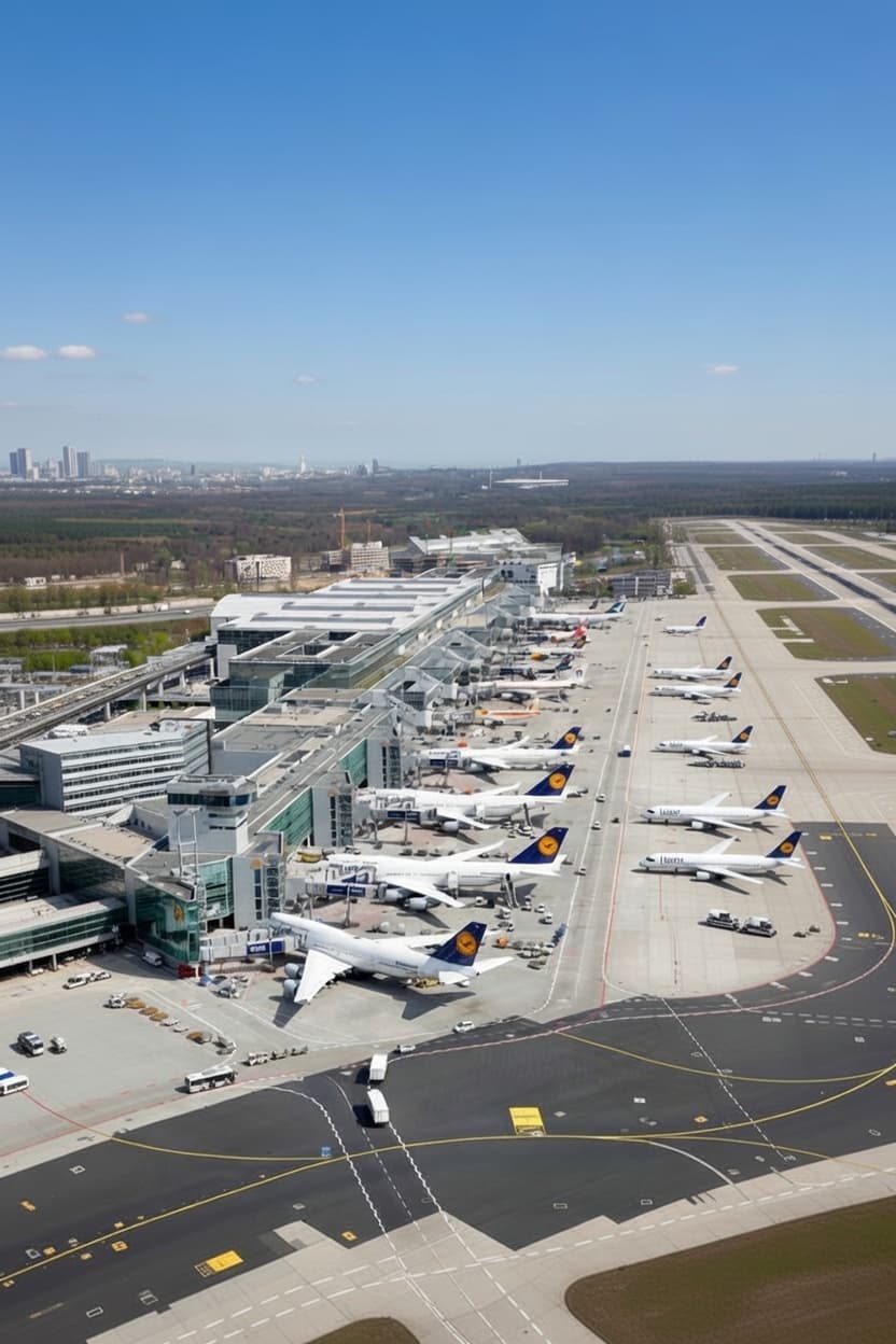 Controlled airport tarmac